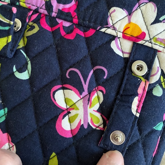 Vera Bradley Hanging Jewelry Organizer Ribbons Pattern - Picture 6 of 6